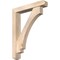 Ekena Millwork Imperial Craftsman Smooth Bracket w/ Offset Brace, Douglas Fir, 5 1/2"W x 30"D x 38"H BKT0604X30X38IMP04SDF - alternate 1